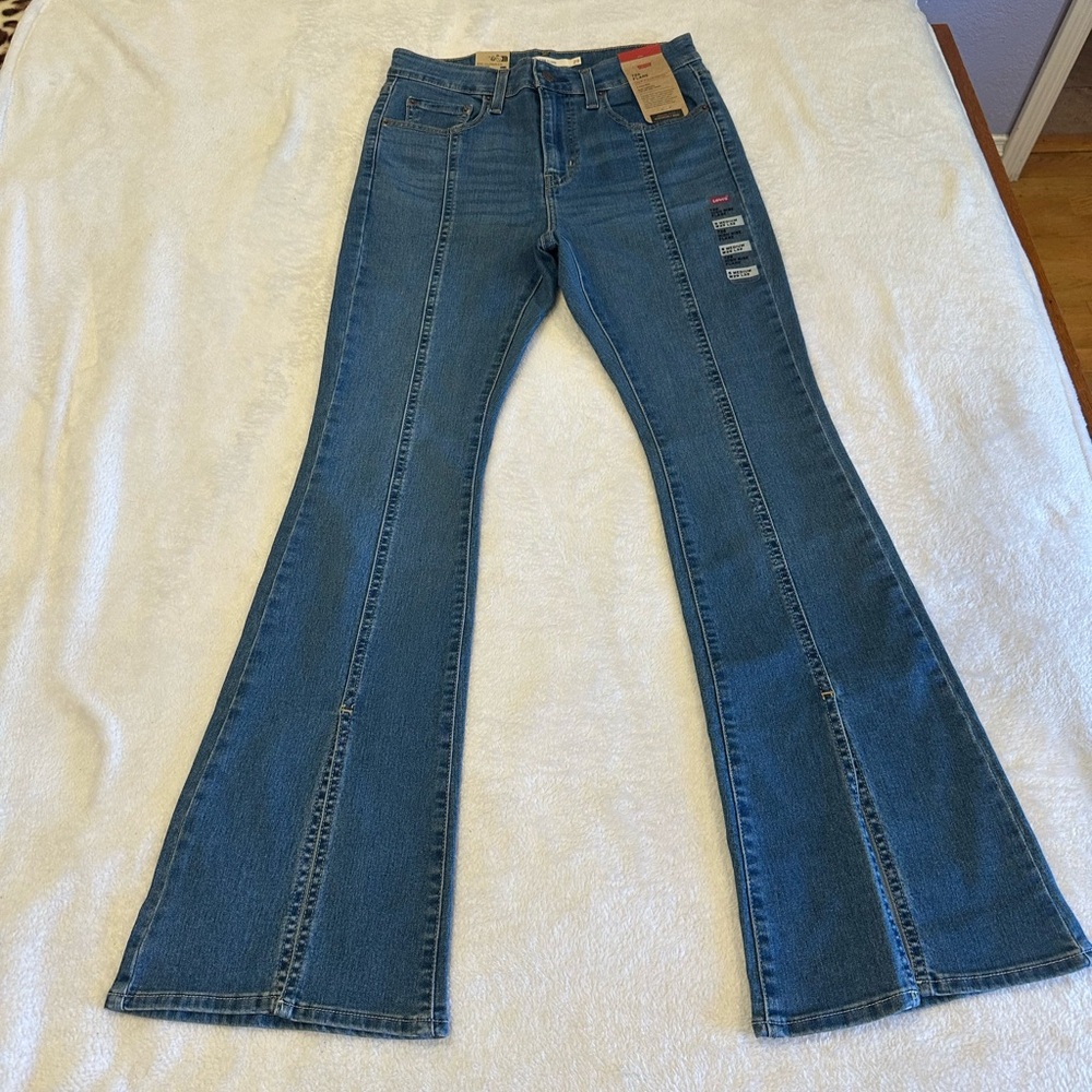 Levi's 726 High Rise Flare Split Hem Women’s Jeans